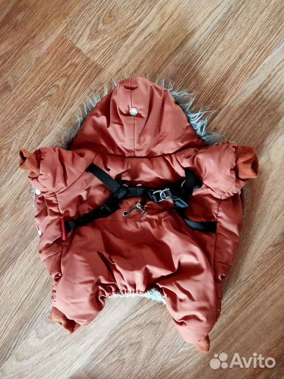 Куртка для собаки с мехом