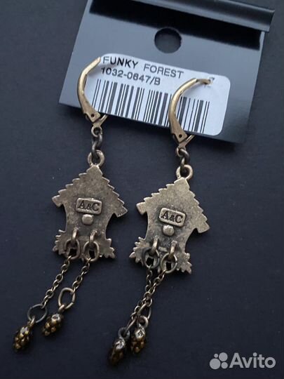 Серьги новые Arts&Crafts
