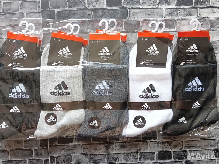 Носки Nike Adidas Reebok Puma