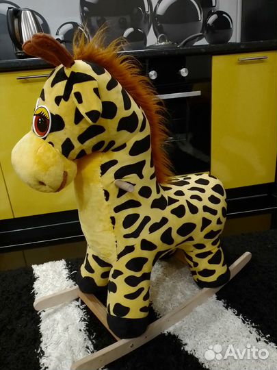 Качалка мягкая лошадка