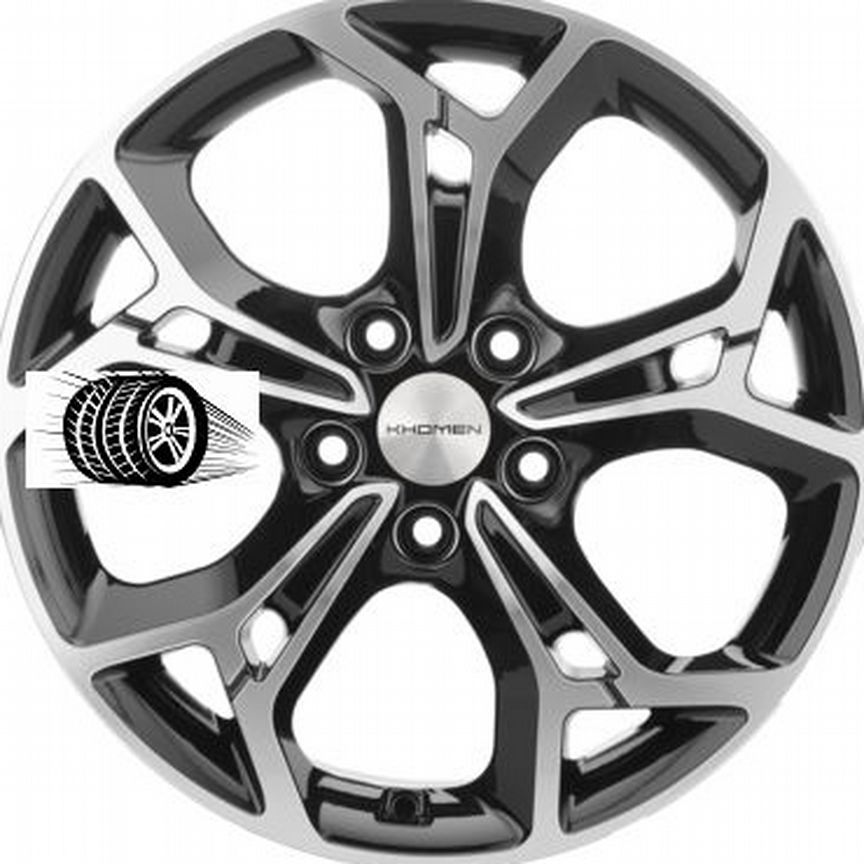 Литые диски Khomen Wheels 7×R17 5×112