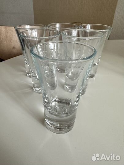 Бокалы фужеры рюмки