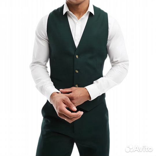 Мужской костюм свадебный офисный