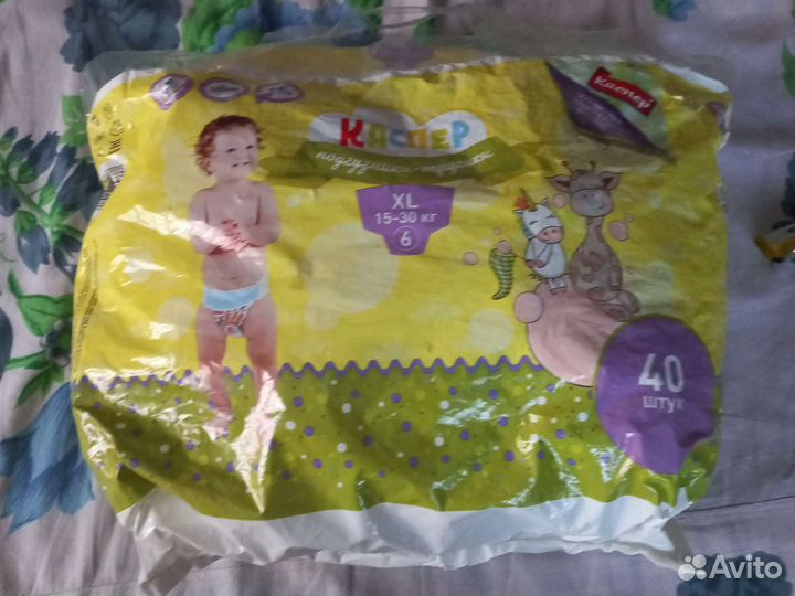 Детский памперс 6