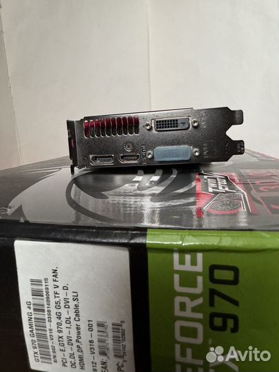 Видеокарта MSI GTX 970 Gaming 4G