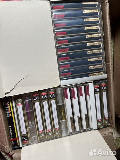 Аудиокассеты новые запечатанные