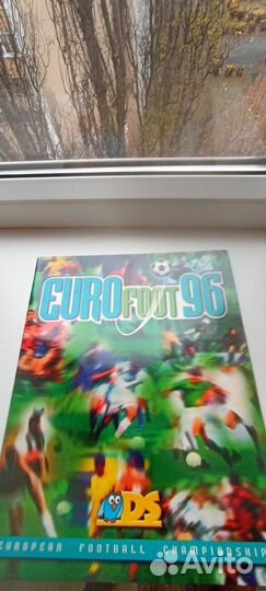 Альбом с наклейками евро фут 1996