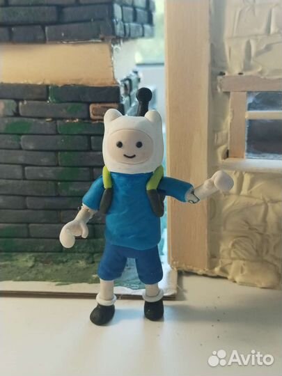 Фигурка шарнирная Финн из времени приключений