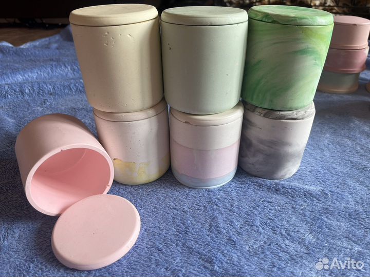 Гипсовые подставки/кашпо