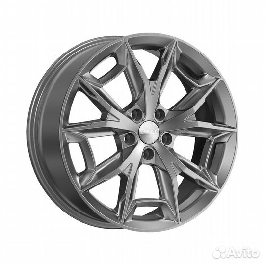 Литые диски 7.5x19 5x114.3 60.1 ET35 скад Паркер графит