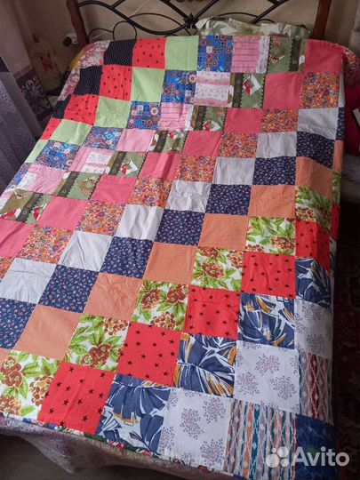 Одеяло-покрывало ручной работы