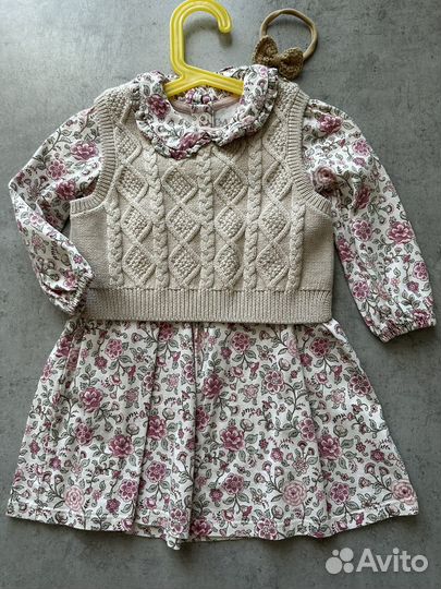 Платье и жилет C&A