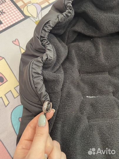 Зимний конверт в коляску и санки