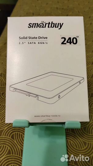 Новый SSD 240gb SmartBuy. Гарантия