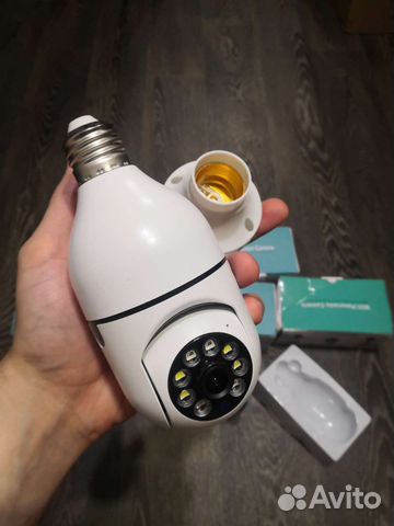 Камера-Лампочке Е27 128 Гб