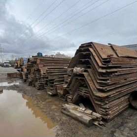 Шпунт Ларсена / аренда погружение шпунта