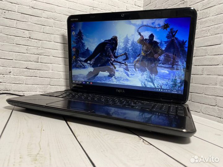 Производительный ноутбук Dell SSD / 4 ядра