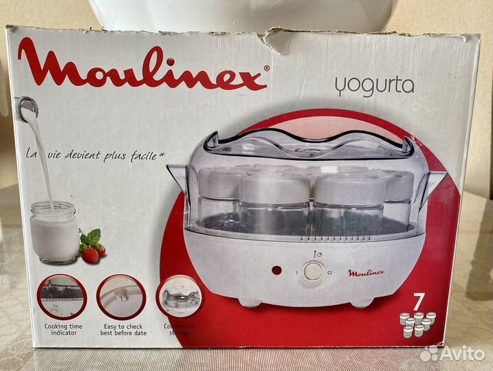 Йогуртница Moulinex djc141