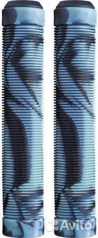 Грипсы trynyty Swirl Grey-Transparent Kra93