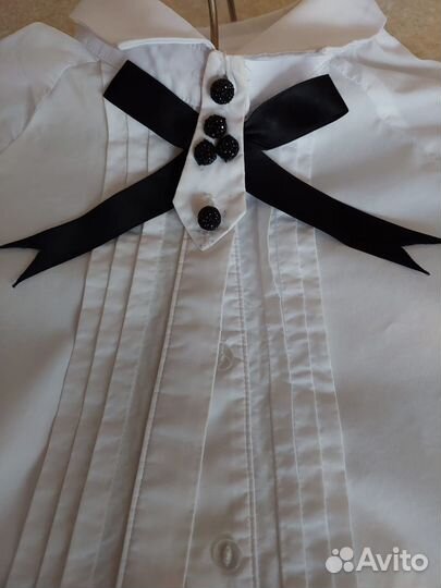 Рубашка школьная colabear 130