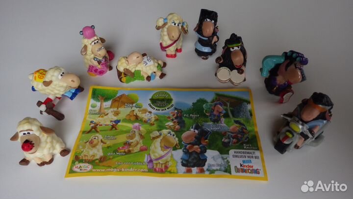 Киндер полные серии 90-х Разные