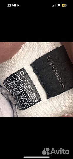 Кеды кроссовки Calvin Klein basket cupsole laceup