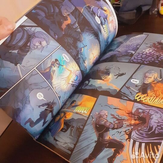 Комиксы Ведьмак и Star Trek