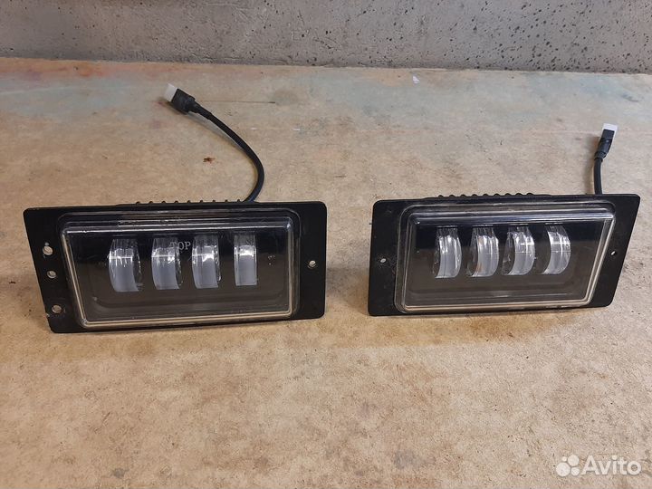 Противотуманные фары на ваз LED