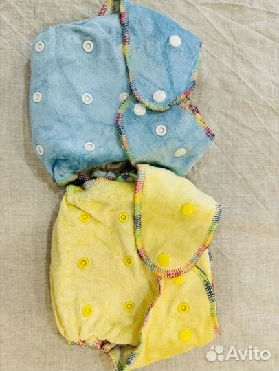 Многоразовые подгузники 15 шт. Вкладыши 30 шт