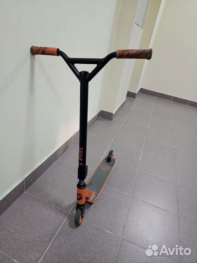 Самокат трюковой tech team duke 202 2019 оранжевый