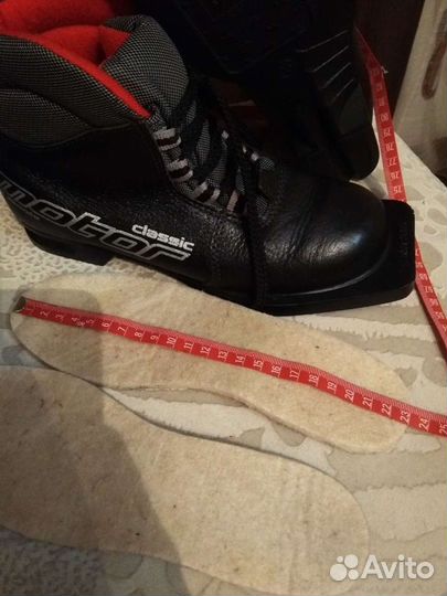 Лыжные ботинки classic motor размер 35