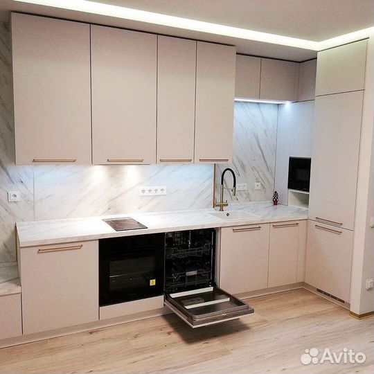 Кухня в стиле хай тек на заказ