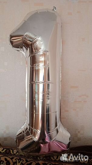 Цифра 1 на годик