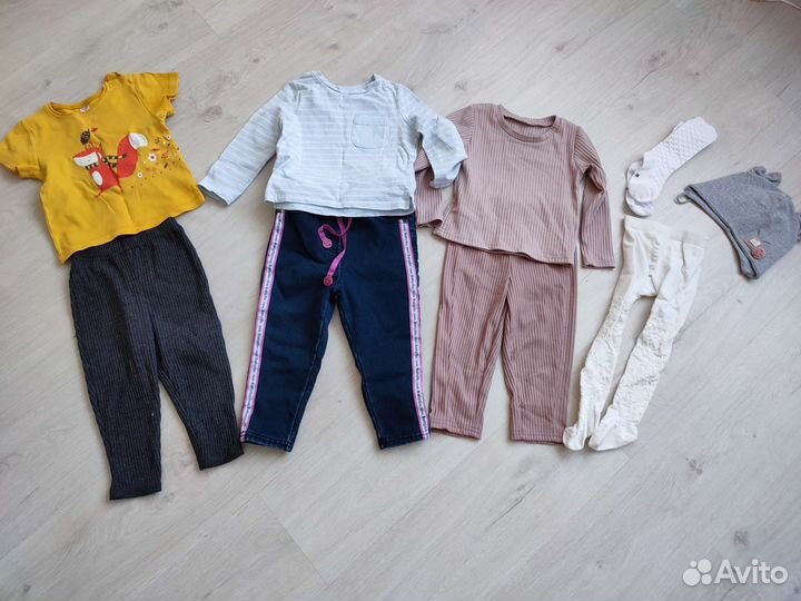 Вещи на девочку 86-92 пакетом