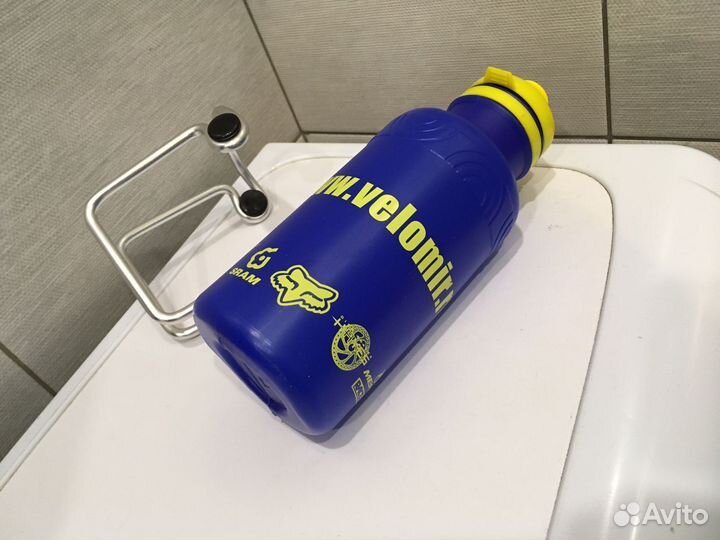 Фляга пластиковая для велосипеда