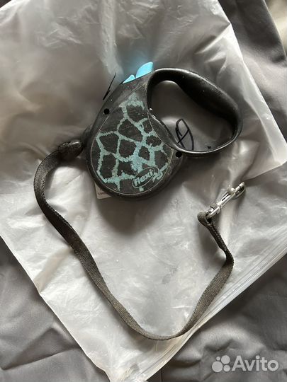 Поводок рулетка для собак flexi