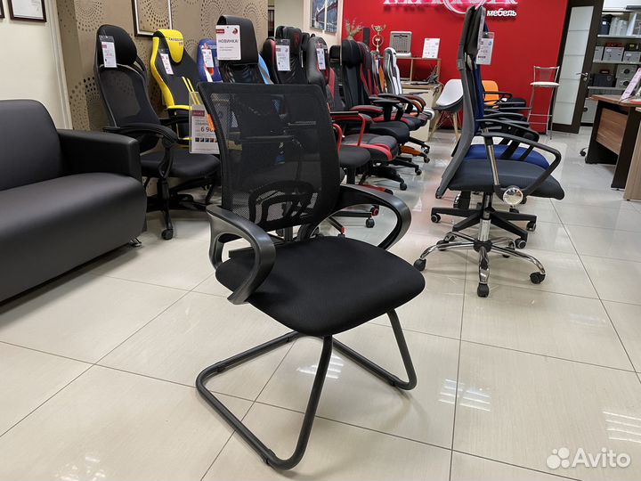 Кресло компьютерное chairman 696V на полозьях