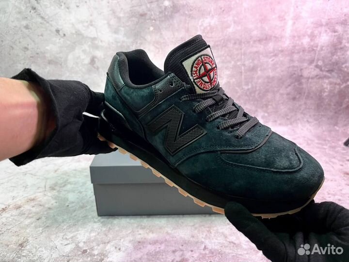 Кроссовки New Balance 574 Stone Island