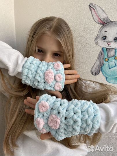 Митенки - лапки