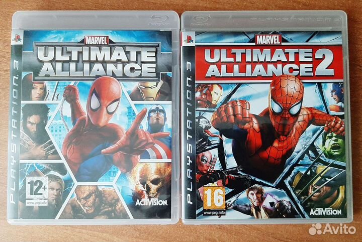 Marvel ultimate alliance 1 & 2 Ps3