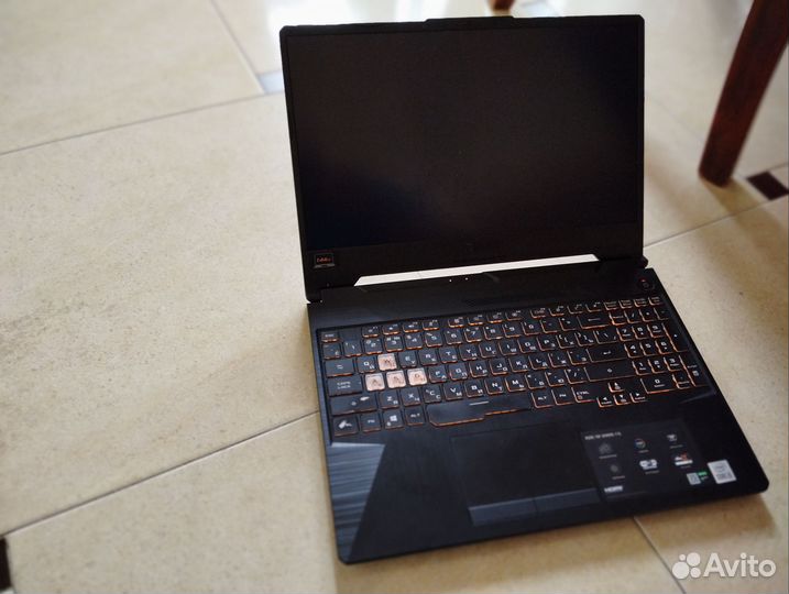 Ноутбук Asus i5 10300h 16gb ozu gtx1650 512gb ssd