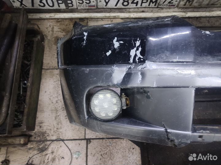 Передний бампер Митсубиси оутлендер