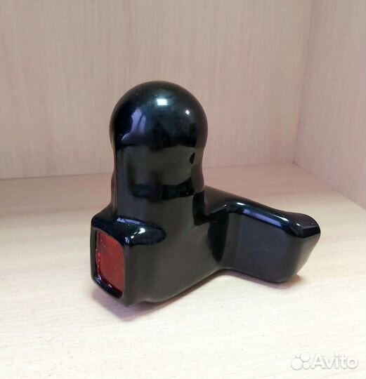 Колпак на фаркоп с катафотом, резиновый, для шара