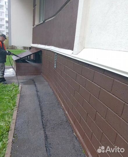 Мойка фасадов, мойка окон,клининг