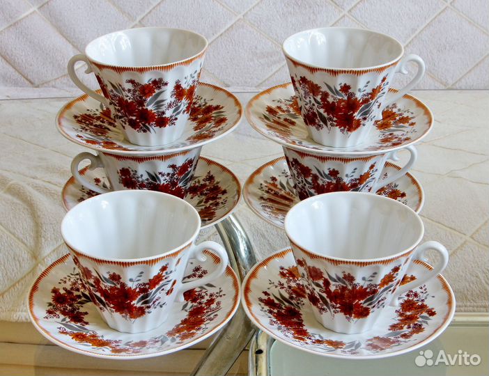 Чайная пара фарфор лфз