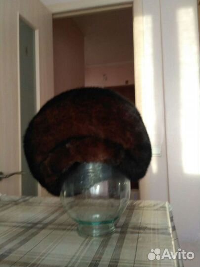 Шапка норковая женская