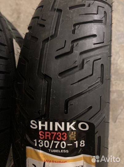 Мотоiшина Shinko 130/70R18 SR733