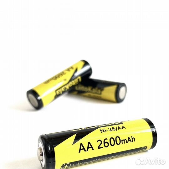Аккумулятор liitokala AA 2600mAh 4 шт
