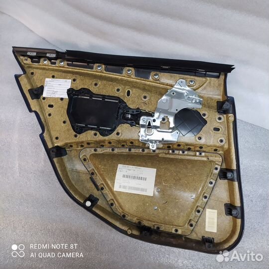 Bmw e60 lci обшивка двери задняя