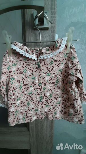 Вещи пакетом на девочку 74 80 размер